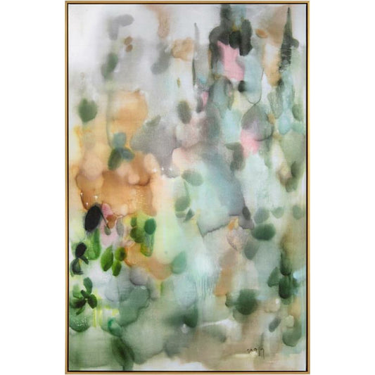Melissa Abide Griffith's Le Jardin des Mysteres II by John-Richard in gold. Made from unique in a modern style.