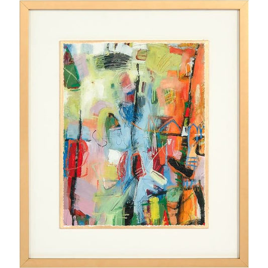 Color Splash I by John-Richard in gold, white. Made from unique in a modern style.