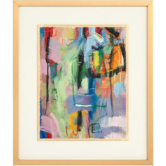 Color Splash III by John-Richard in gold, white. Made from unique in a modern style.