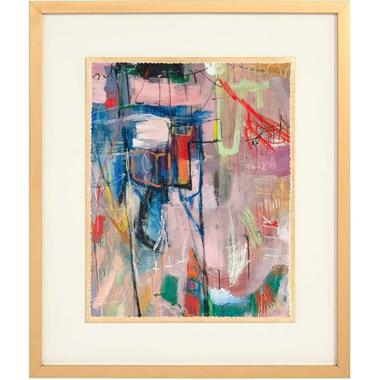 Color Splash IV by John-Richard in gold, white. Made from unique in a modern style.