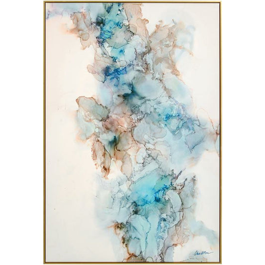 Mark McDowell's Blue Current by John-Richard in blue. Made from unique in a coastal style.
