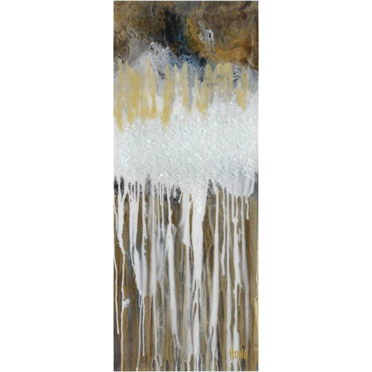 Mary Hong's Harvest Sky I by John-Richard in natural. Made from glass in a modern style.