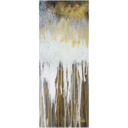 Mary Hong's Harvest Sky II by John-Richard in natural. Made from glass in a modern style.