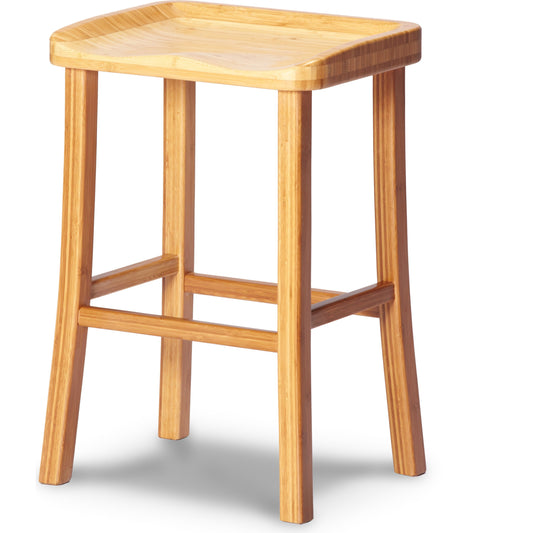 Tulip Counter Height Stool by Greenington. Made from 100% bamboo in a transitional style.