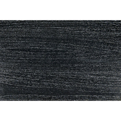 Colonial Bamboo Arm Chair by Noir in hand rubbed black. Made from mahogany in a traditional style.