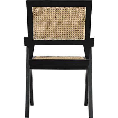 Jude Chair by Noir. Made from teak in a transitional style.