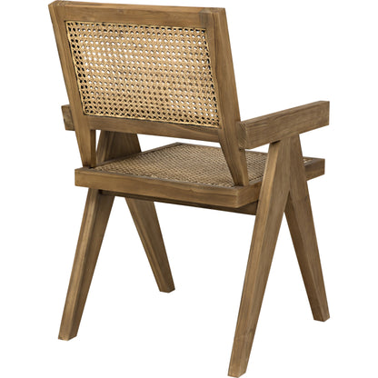 Jude Chair by Noir. Made from teak in a transitional style.