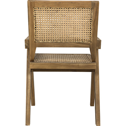 Jude Chair by Noir. Made from teak in a transitional style.
