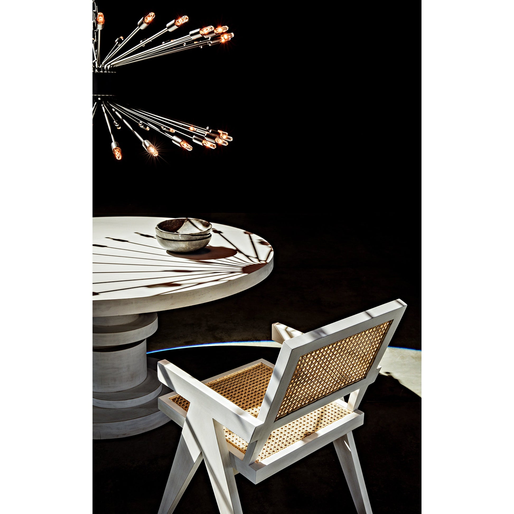 Jude Chair by Noir. Made from teak in a transitional style.