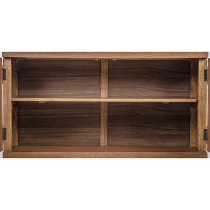 Quadrant Sideboard by Noir. Made from walnut in a modern style.
