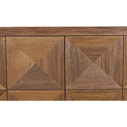 Quadrant Sideboard by Noir. Made from walnut in a modern style.
