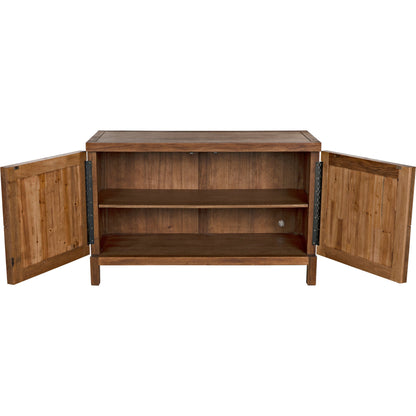 Quadrant Sideboard by Noir. Made from walnut in a modern style.