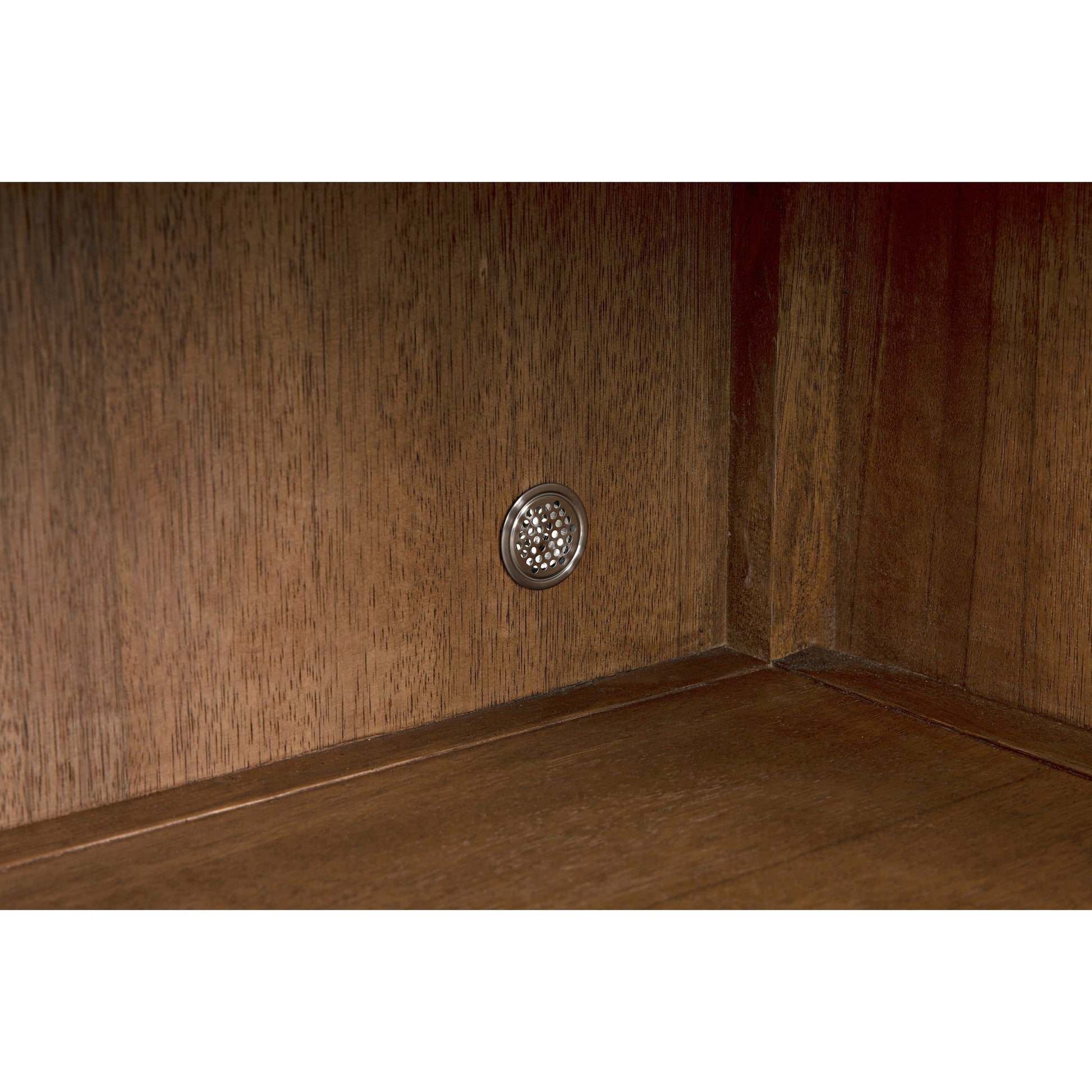 Quadrant Sideboard by Noir. Made from walnut in a modern style.