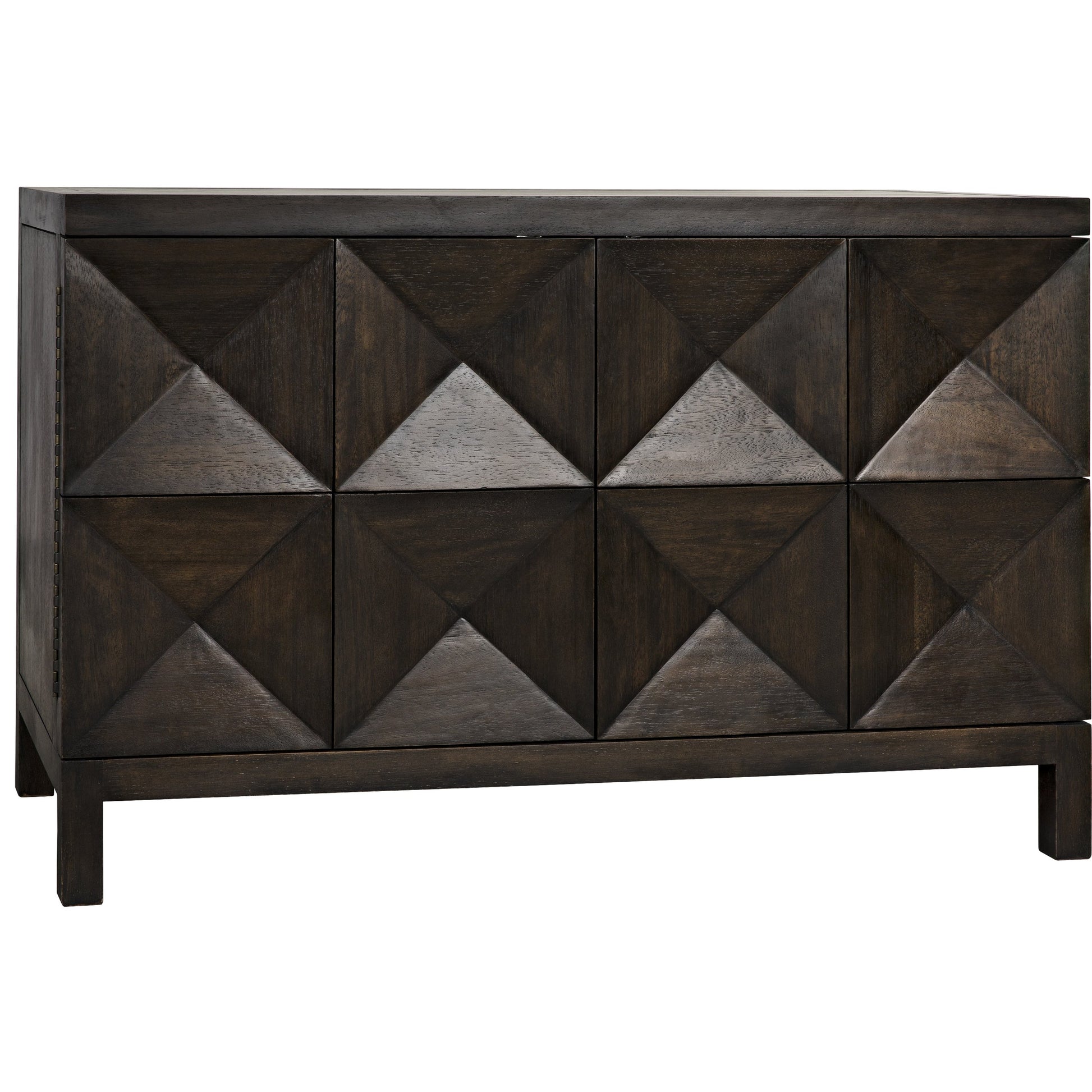Quadrant Sideboard by Noir. Made from walnut in a modern style.