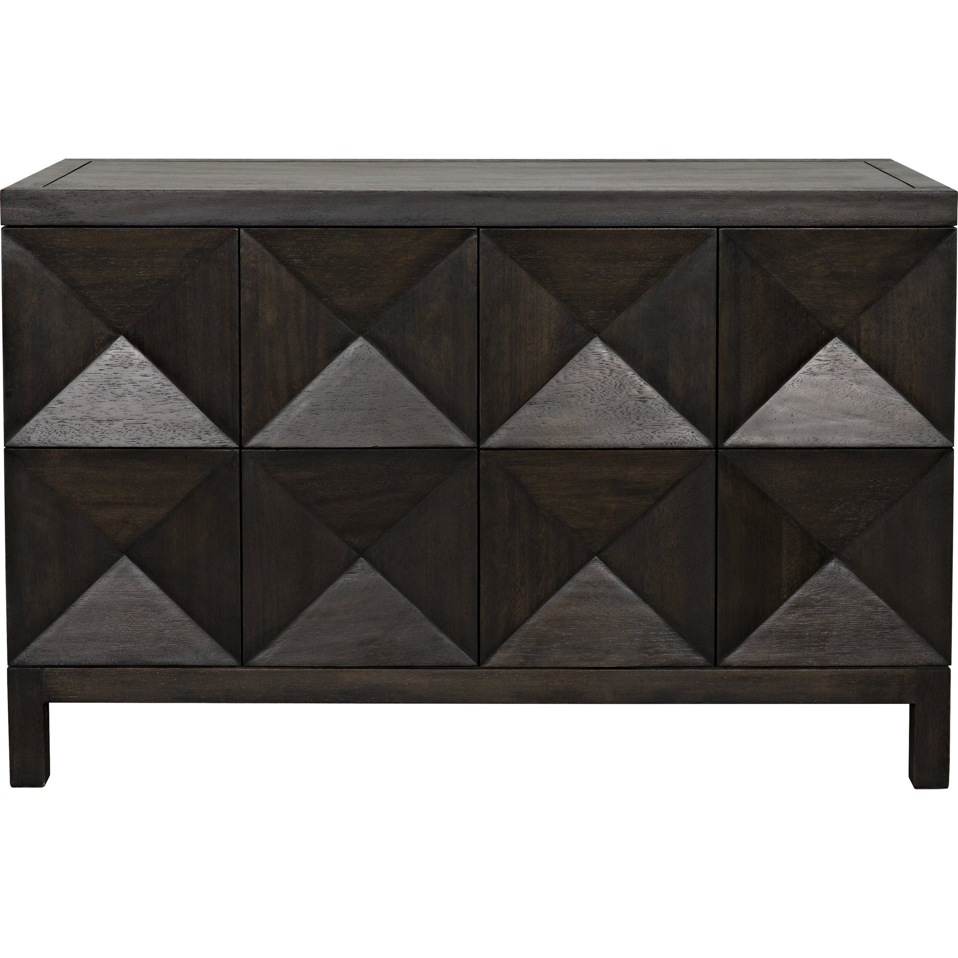 Quadrant Sideboard by Noir. Made from walnut in a modern style.