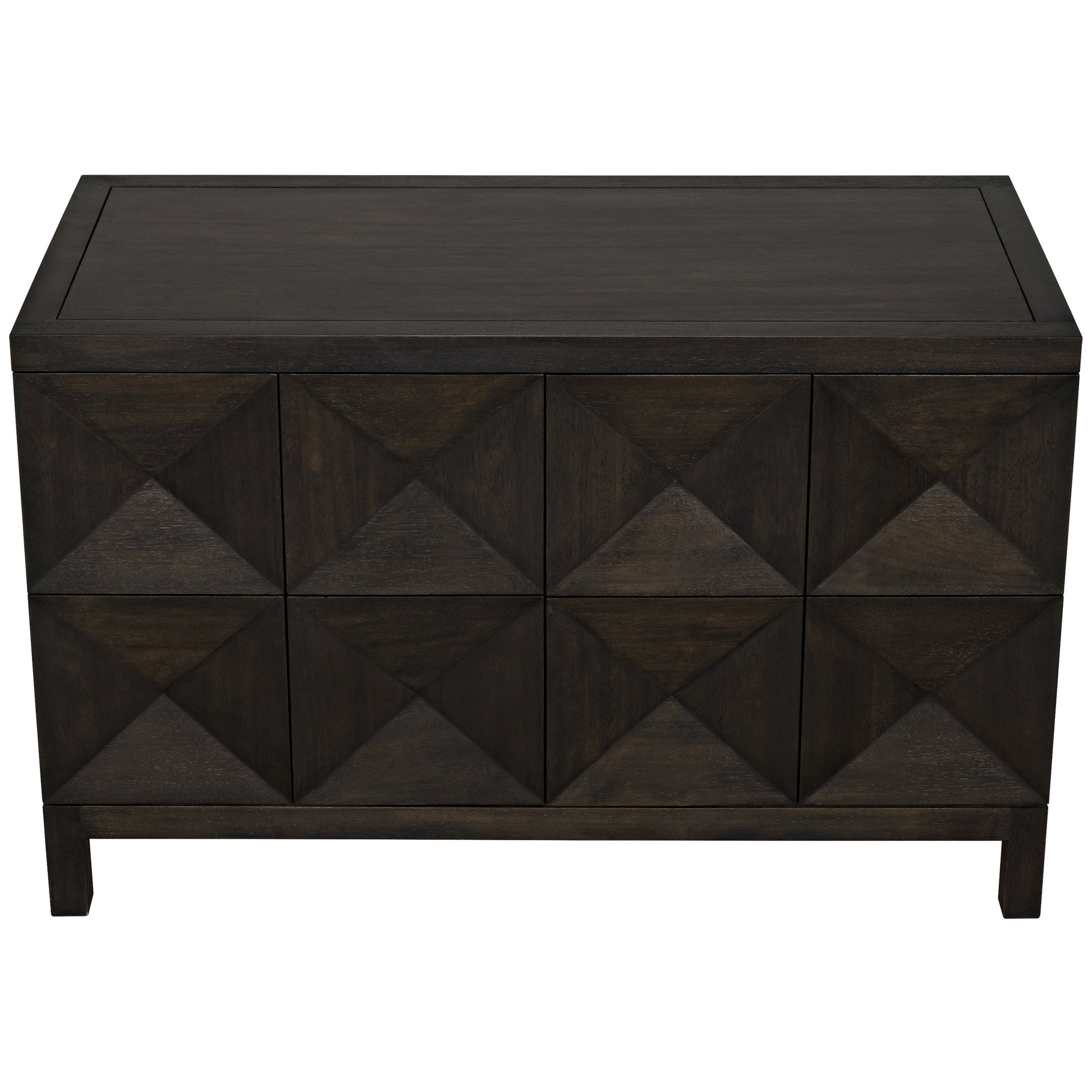 Quadrant Sideboard by Noir. Made from walnut in a modern style.