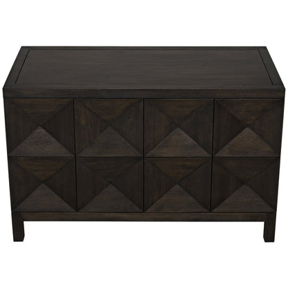 Quadrant Sideboard by Noir. Made from walnut in a modern style.