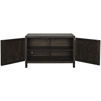 Quadrant Sideboard by Noir. Made from walnut in a modern style.