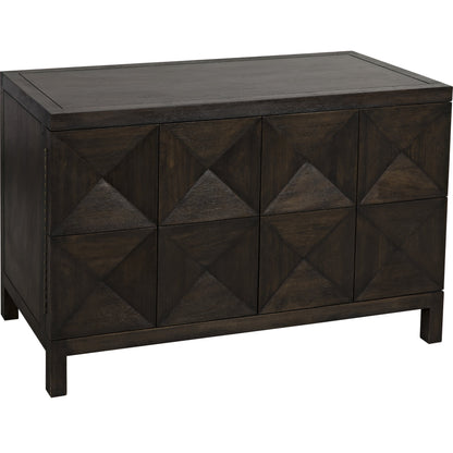 Quadrant Sideboard by Noir. Made from walnut in a modern style.