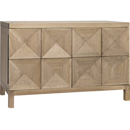 Quadrant Sideboard by Noir. Made from walnut in a modern style.
