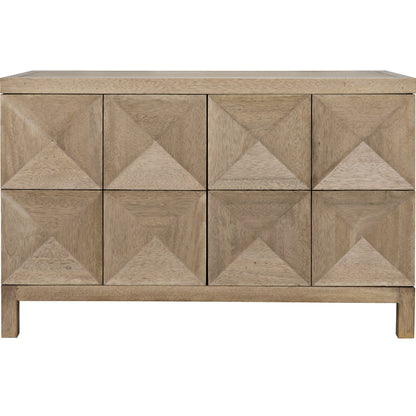 Quadrant Sideboard by Noir. Made from walnut in a modern style.