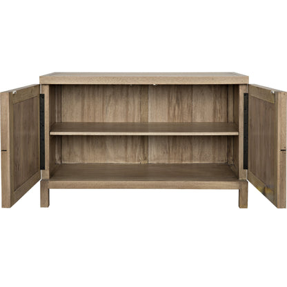 Quadrant Sideboard by Noir. Made from walnut in a modern style.