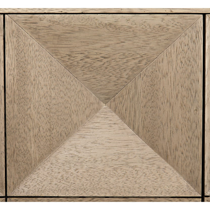 Quadrant Sideboard by Noir. Made from walnut in a modern style.