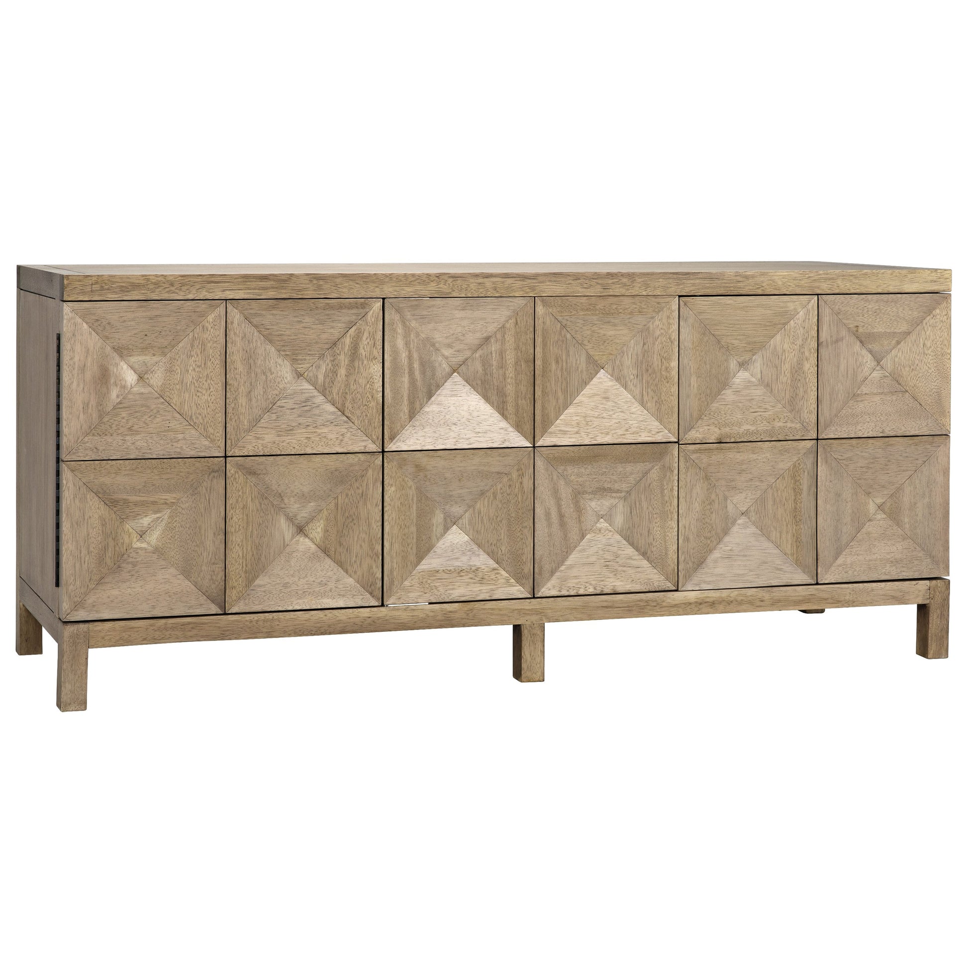 Quadrant Sideboard by Noir. Made from walnut in a modern style.