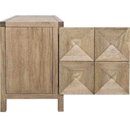 Quadrant Sideboard by Noir. Made from walnut in a modern style.