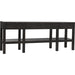 Conrad Console by Noir. Made from unique in a transitional style.