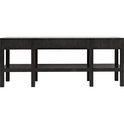 Conrad Console by Noir. Made from unique in a transitional style.