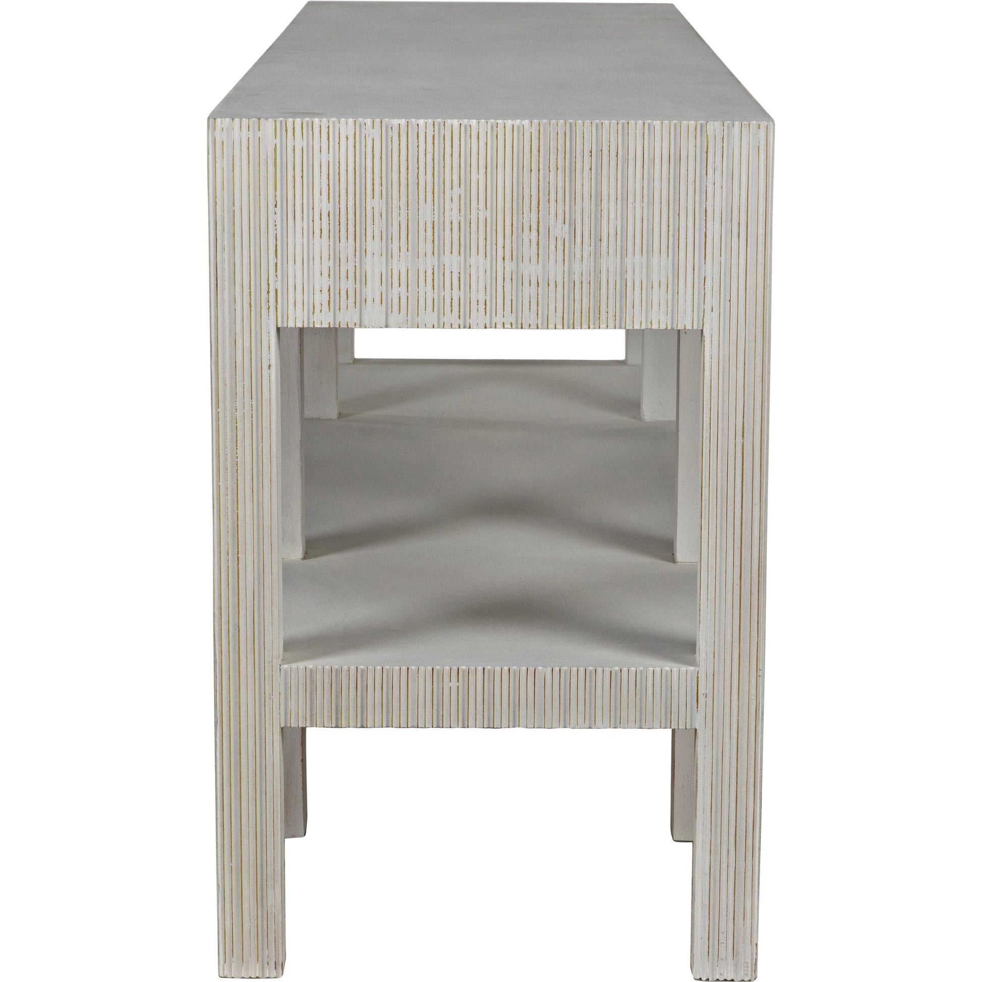 Conrad Console by Noir. Made from unique in a transitional style.