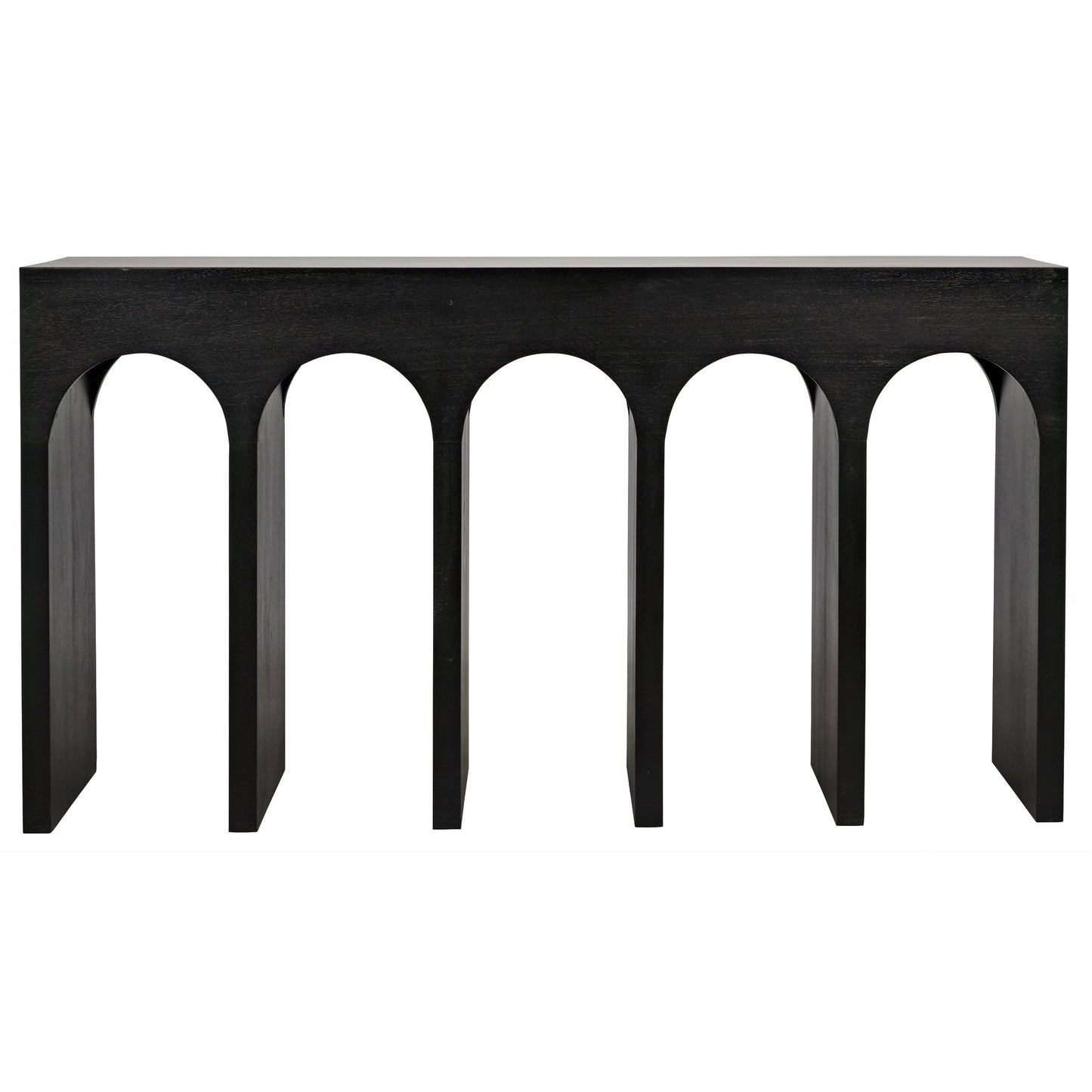 006 S-334468 | Additional Silo | Bridge Console by Noir. Made from mahogany in a modern style.