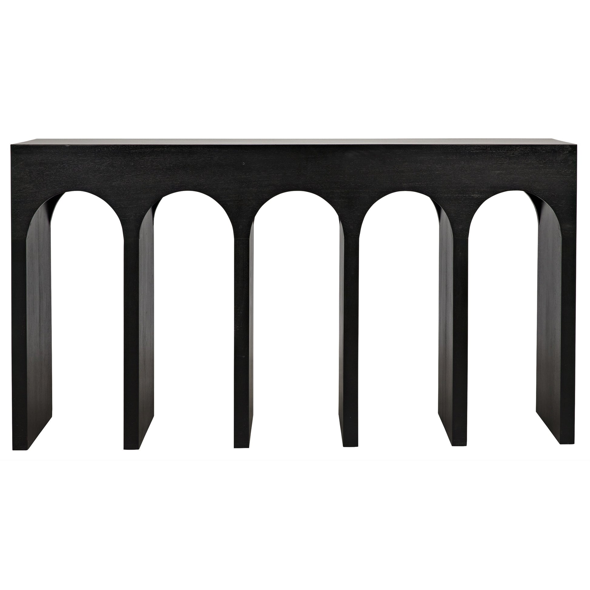 Bridge Console by Noir. Made from mahogany in a modern style.