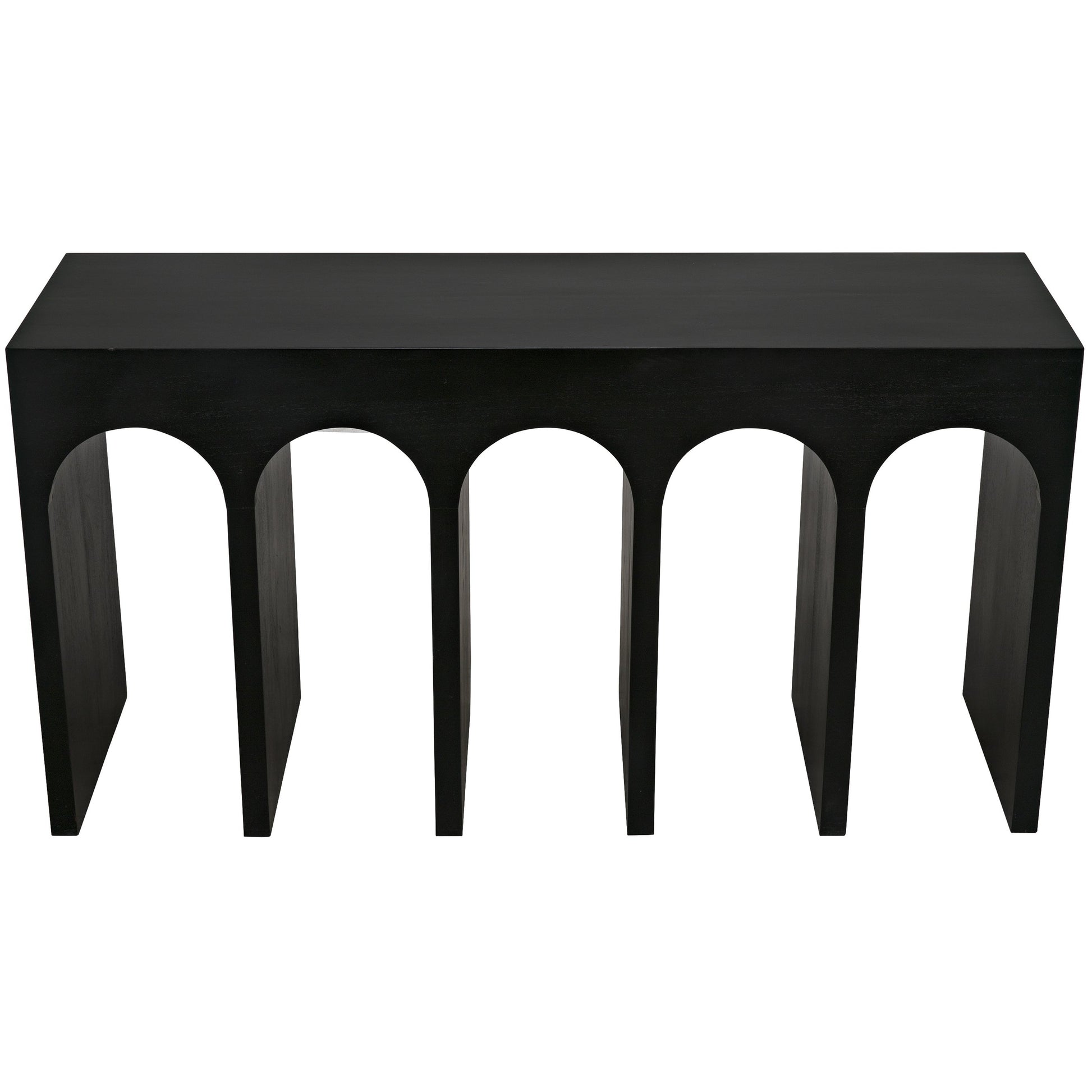 Bridge Console by Noir. Made from mahogany in a modern style.