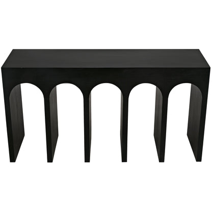 Bridge Console by Noir. Made from mahogany in a modern style.