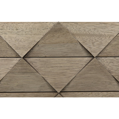 Draco Sideboard with Metal Stand by Noir in washed walnut. Made from walnut in a eclectic & global style.