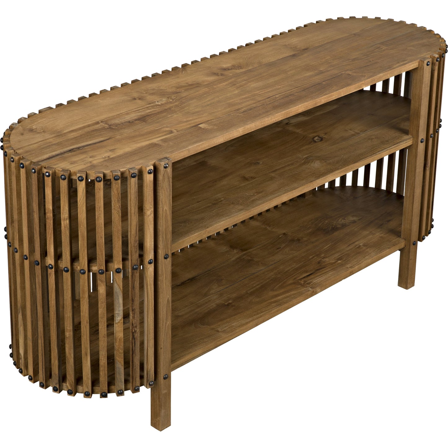 005 SR-707620 | Additional Silo | Consuela Console by Noir in teak. Made from teak in a modern style.