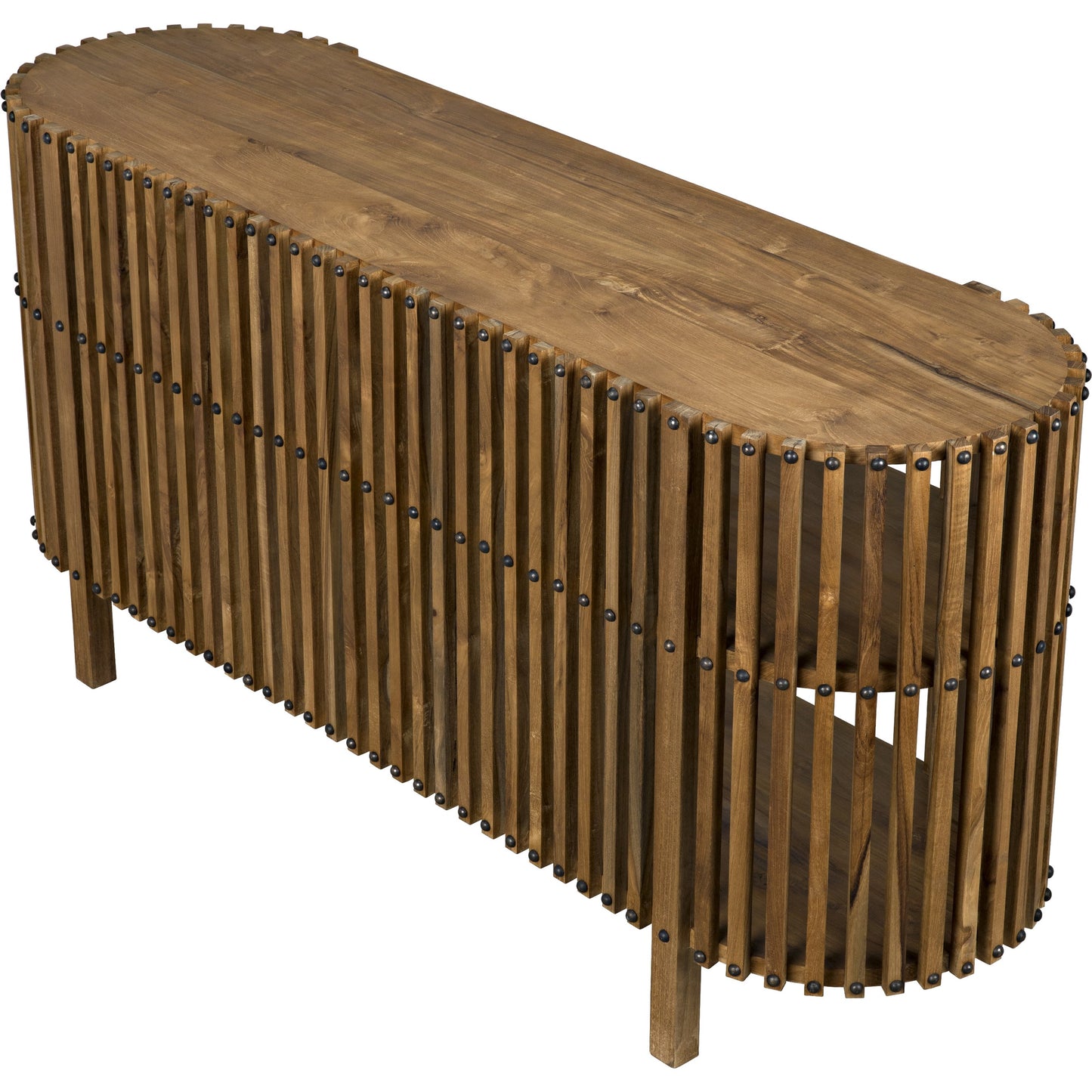 002 SR-707620 | Additional Silo | Consuela Console by Noir in teak. Made from teak in a modern style.