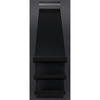 Kyoto Console by Noir in black metal. Made from metal in a eclectic & global style.
