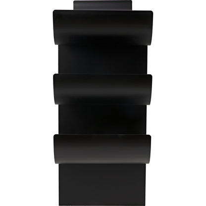 Kyoto Console by Noir in black metal. Made from metal in a eclectic & global style.