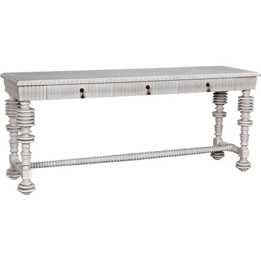 Portuguese Console by Noir. Made from mahogany in a eclectic & global style.