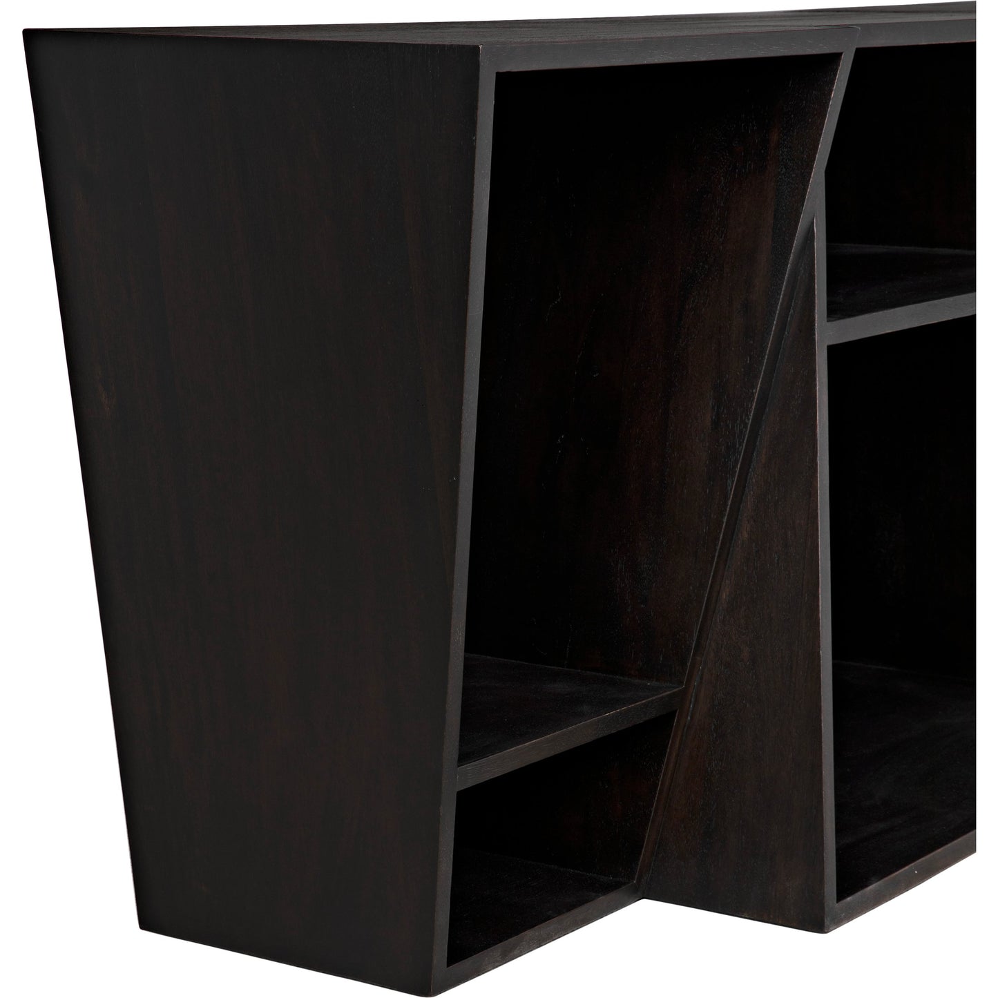 005 SI-1956876 | Closeup | Fatal Sideboard by Noir in ebony walnut. Made from walnut in a modern style.