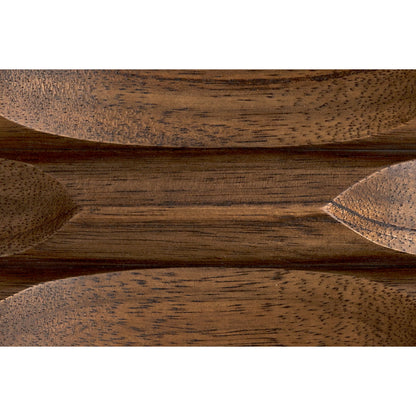 Casanova Sideboard by Noir in dark walnut. Made from walnut and industrial steel in a modern style.