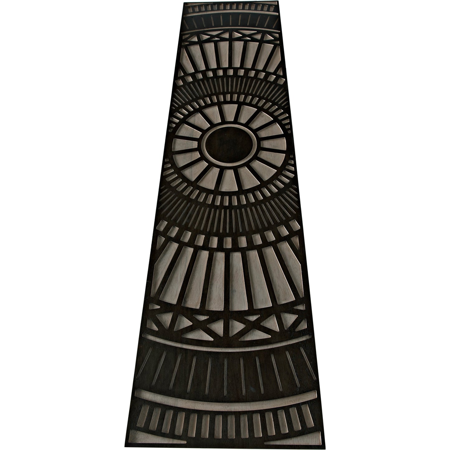005 SI-1957043 | Additional Silo | Tutankhamun Console by Noir in ebony walnut. Made from walnut and glass in a modern style.