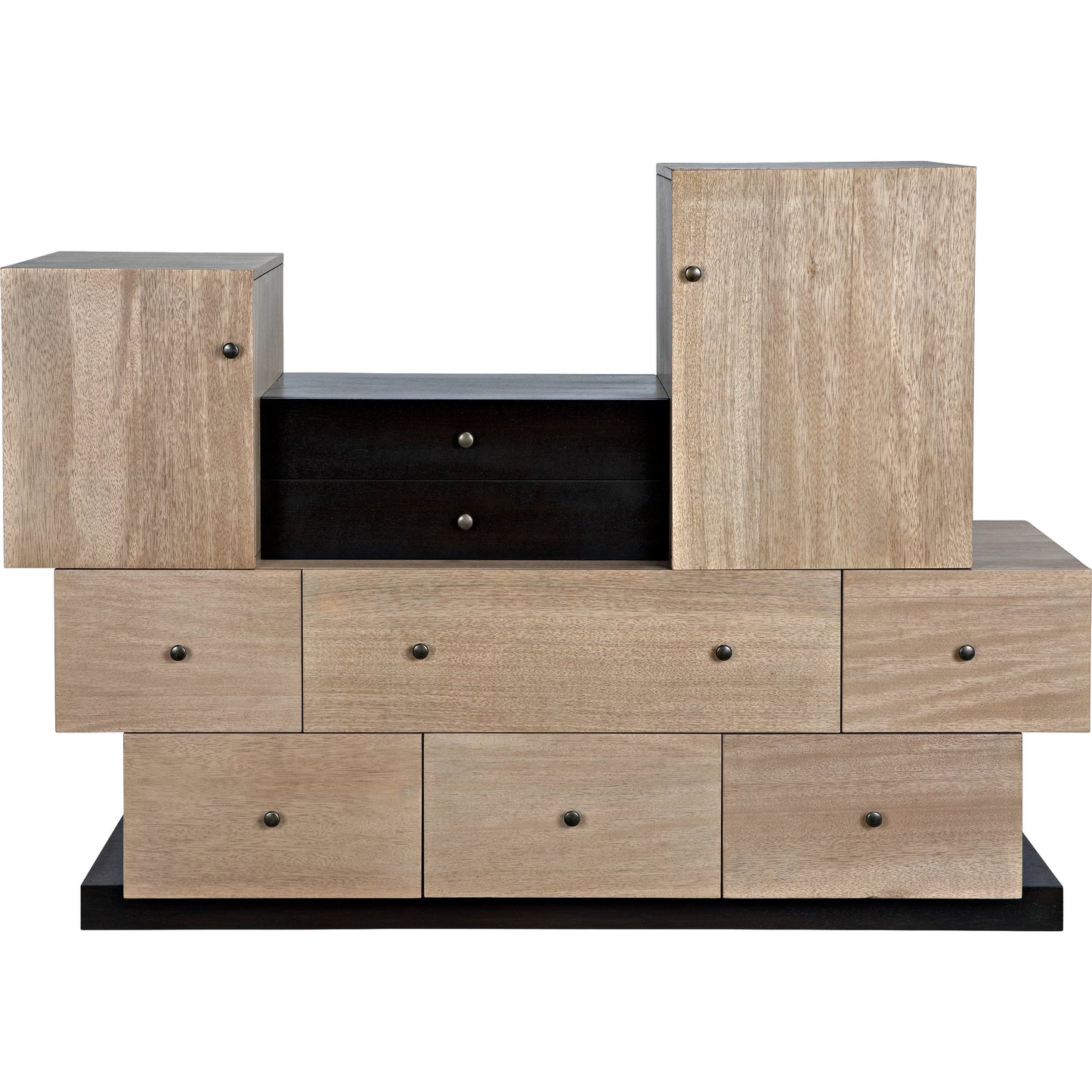 002 SI-1956972 | Additional Silo | Order Cabinet by Noir in washed walnut. Made from walnut in a modern style.