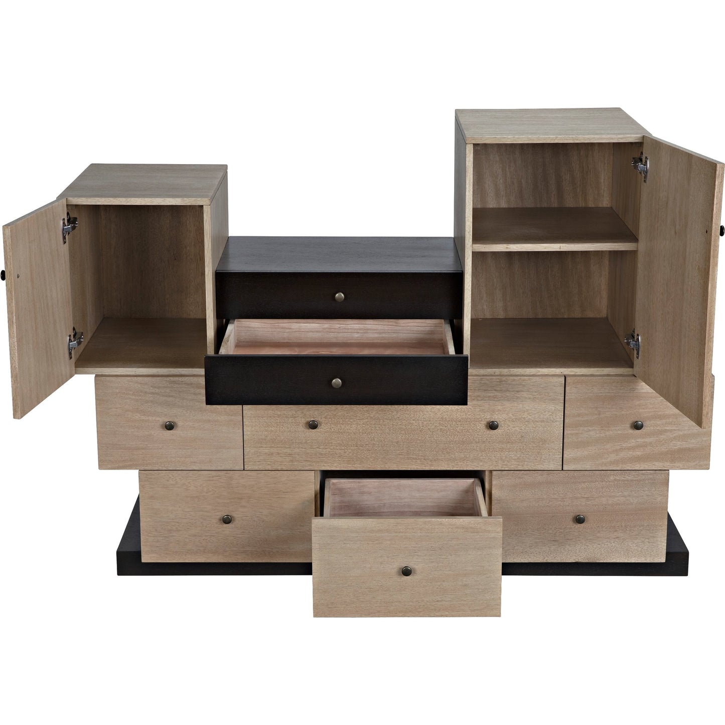 003 SI-1956972 | Additional Silo | Order Cabinet by Noir in washed walnut. Made from walnut in a modern style.