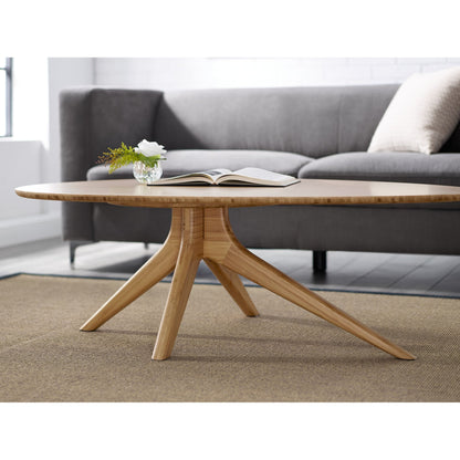 Rosemary Coffee Table by Greenington. Made from 100% bamboo in a modern style.