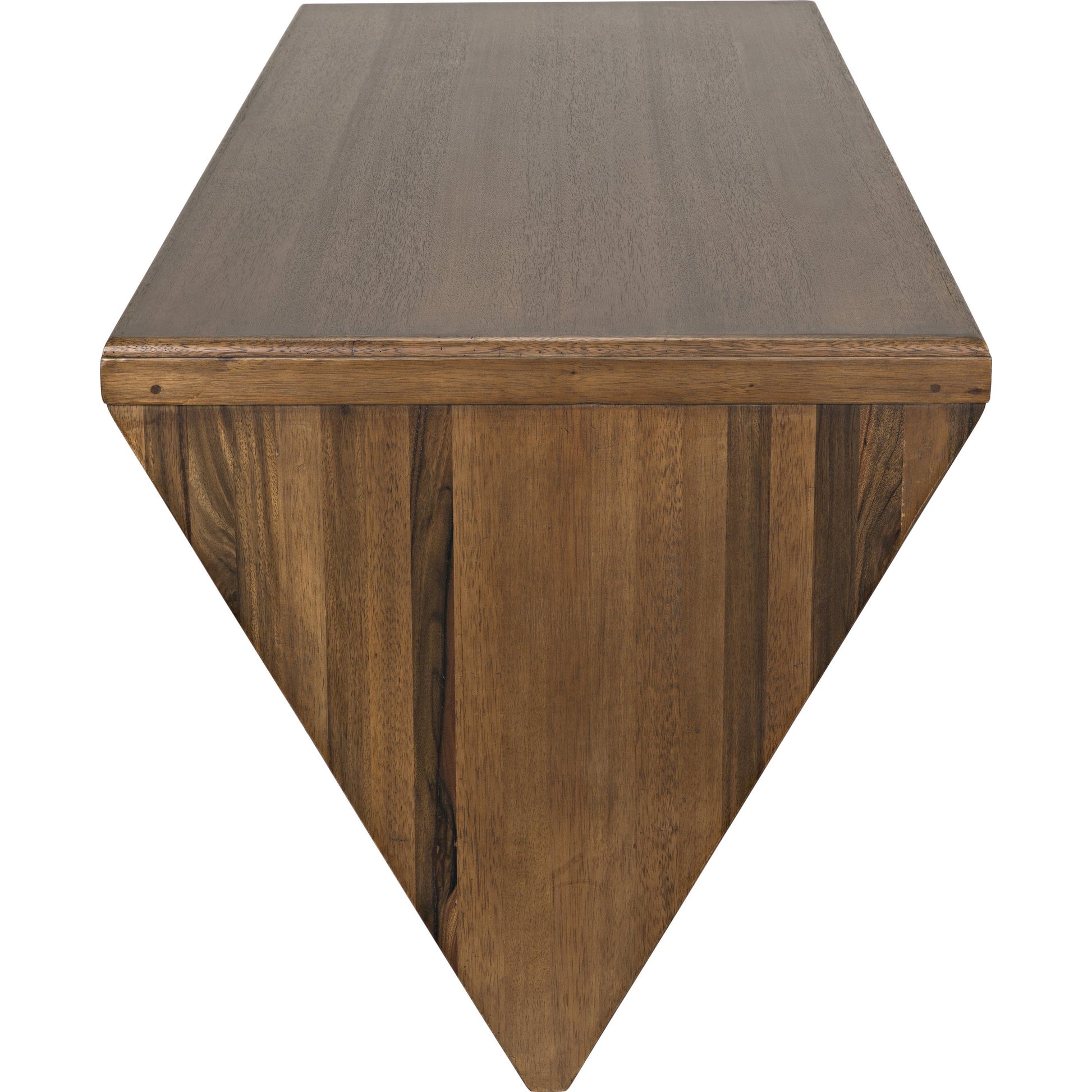 Tetramo Desk by Noir in dark walnut. Made from walnut in a modern style.