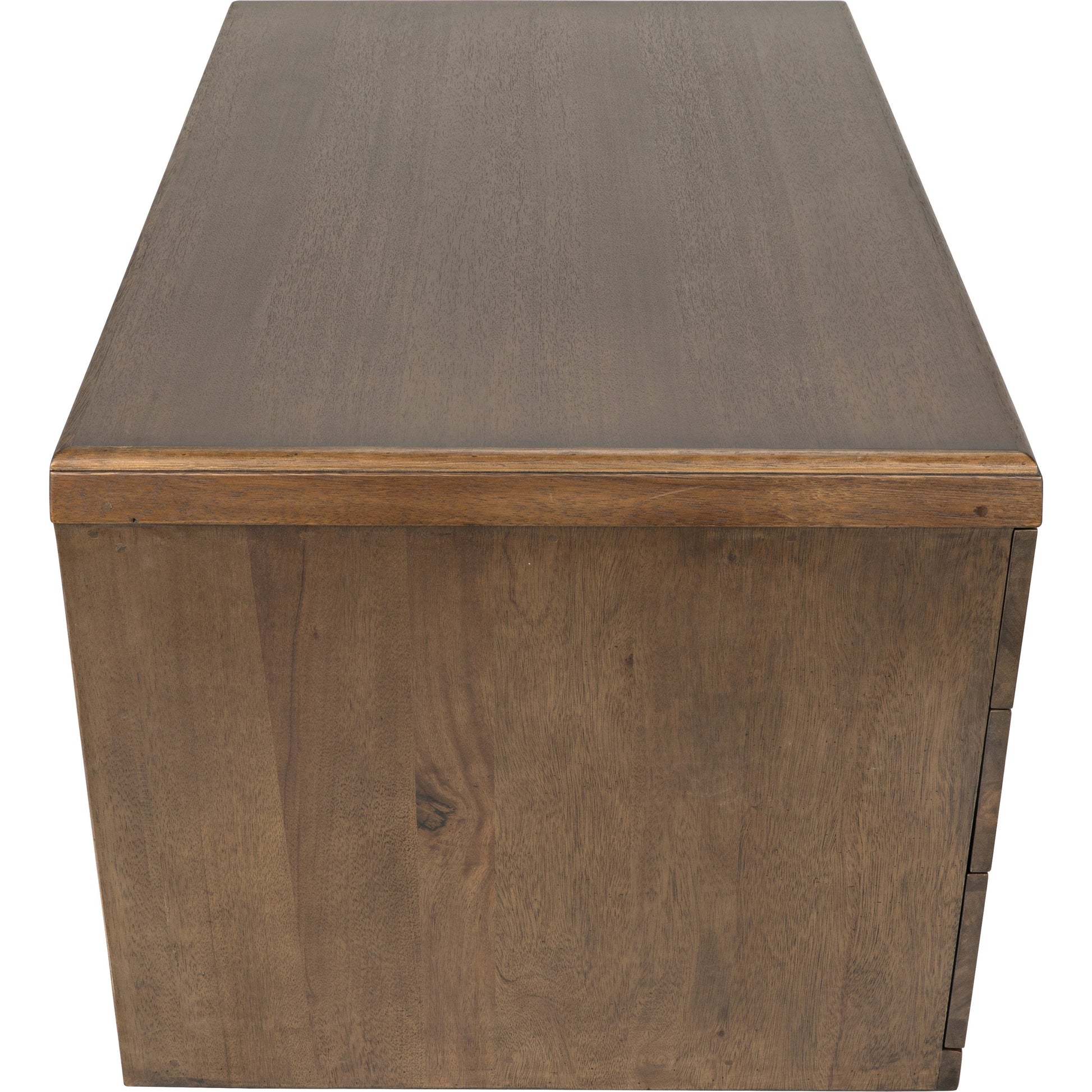 Tetramo Desk by Noir in dark walnut. Made from walnut in a modern style.